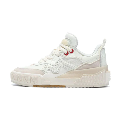 (W) Li-Ning 001 Unblock Skate Shoes 'White Pink Red'