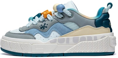 (Women) Li-Ning 001 Unblock x Disney Skate Shoes 'Blue Grey Teal' AGCT096-4 (Women) Li-Ning 001 Unblock x Disney Skate Shoes 'Blue Grey Teal' AGCT096-4