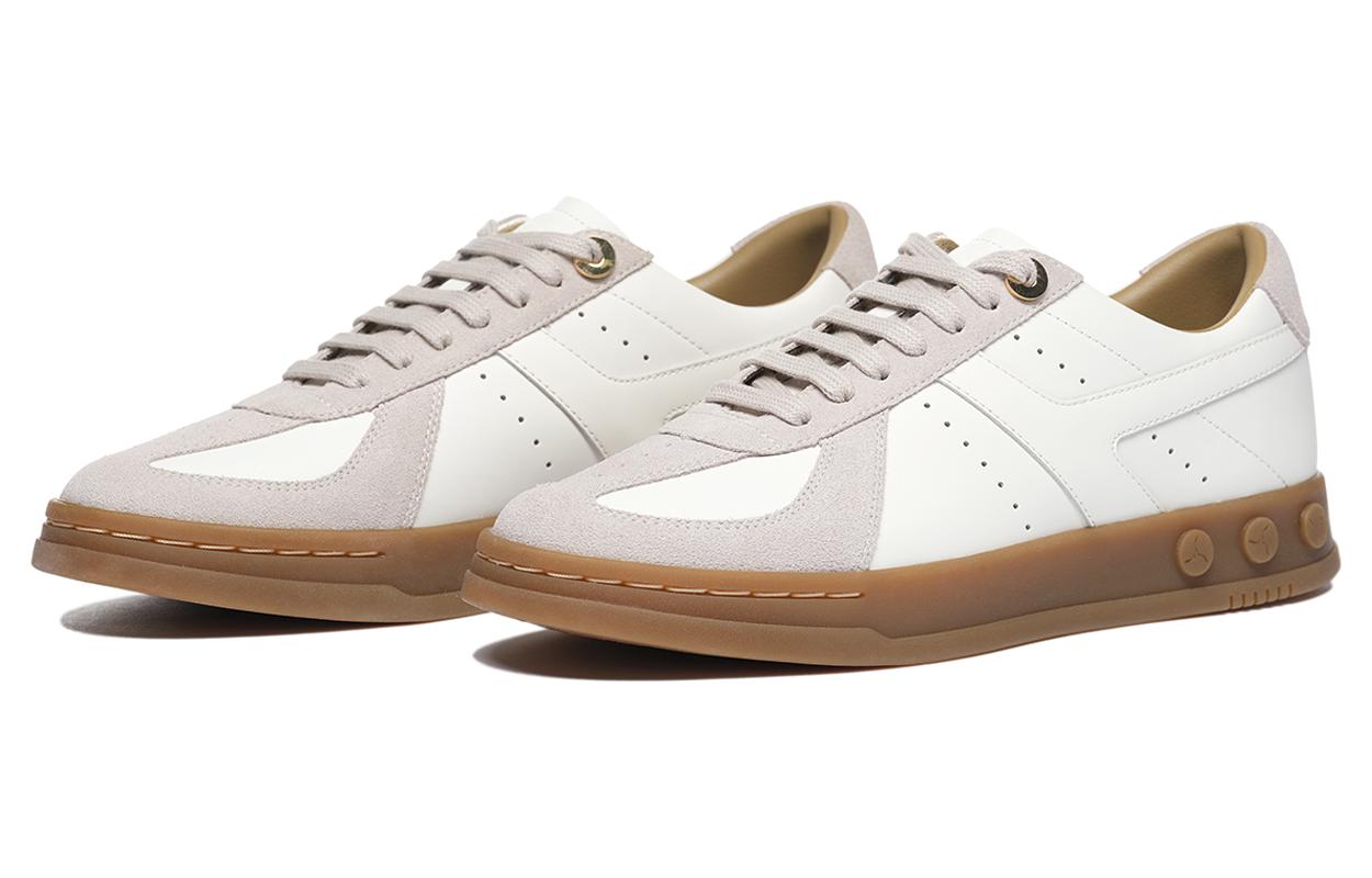 Order 李宁1990 002 低帮休閒時尚板鞋 女款 白灰色