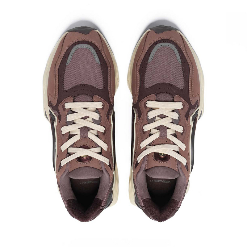 Lookbook (W) Li-Ning 1990 2 Rendah 'Lava Coklat' ALJT046-3