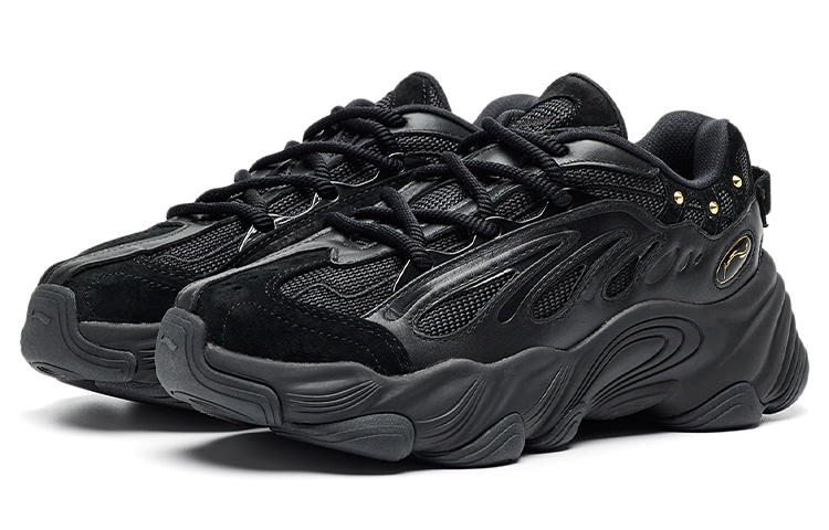 (W) Li-Ning 1990 'Fashion Casual Dad Shoe Black' 圖 2