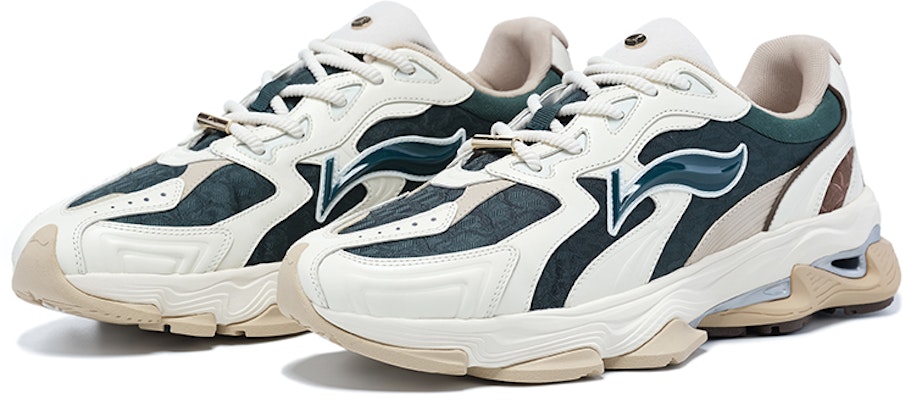 (W) Li-Ning 1990 'Putih Hijau Lava' ALJT012-1 Order (W) Li-Ning 1990 'Putih Hijau Lava' ALJT012-1