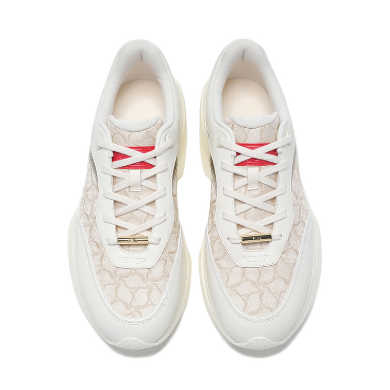 Lookbook (W) 리닝 1990 '라이트 베이지' (Li-Ning 1990 '라이트 베이지') ALJU002-1