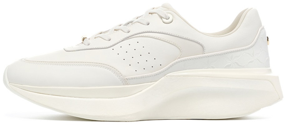 LI-NING 1990 瑄璣 輕量高彈性 緩震耐磨 低筒 跑步鞋 女款 米白色 Buy LI-NING 1990 瑄璣 輕量高彈性 緩震耐磨 低筒 跑步鞋 女款 米白色