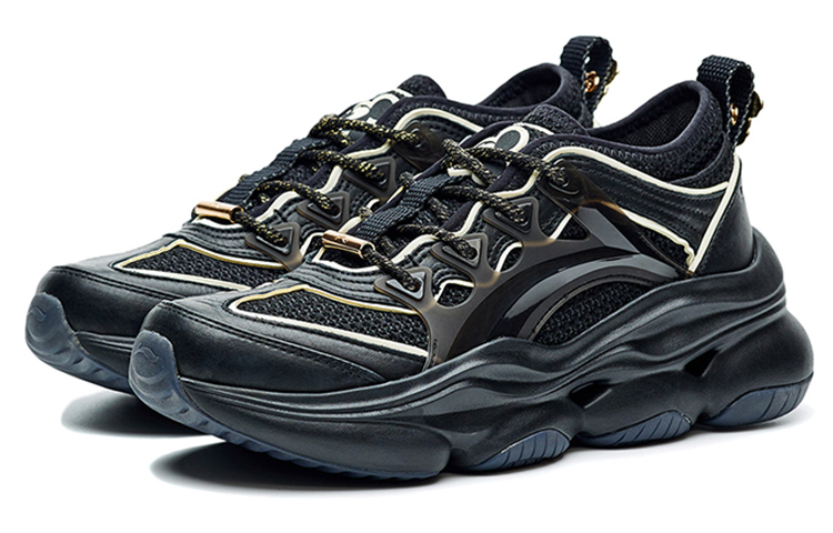 Order LiNing李寧1990 米奇老鼠 時尚潮流運動休閒鞋 女性款 黑色