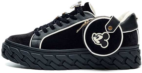 (W) Li-Ning 1990 'Mickey Mouse Retro Chunky Low-Top Hitam' ALFR152-1 Buy (W) Li-Ning 1990 'Mickey Mouse Retro Chunky Low-Top Hitam' ALFR152-1