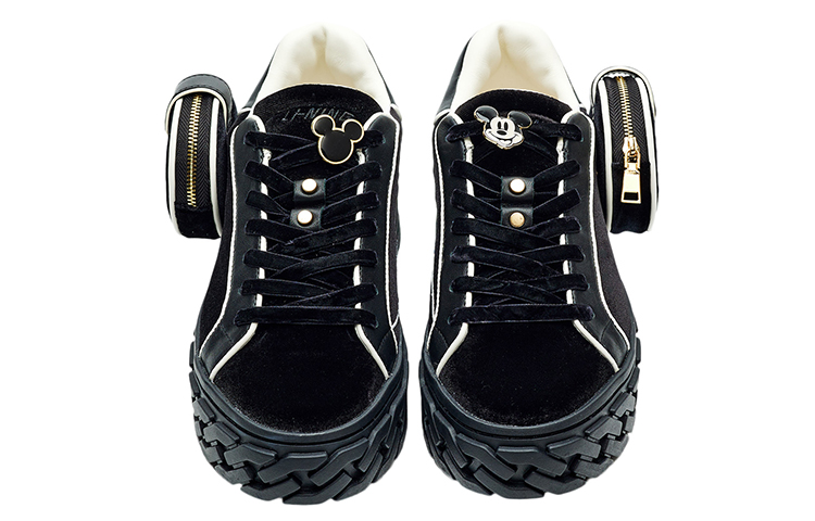 Shop (W) Li-Ning 1990 'Mickey Mouse Retro Chunky Low-Top Hitam' ALFR152-1