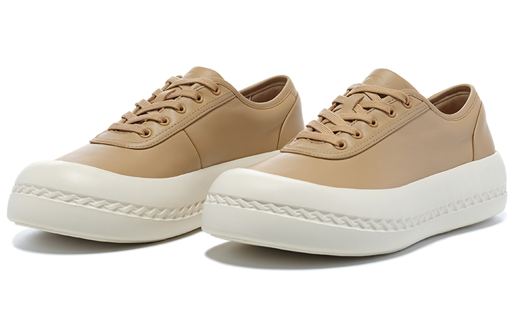 Order (W) Li-Ning 1990 'Mocha Low Top' Sepatu Pria Sneakers Rendah ALHT038-5