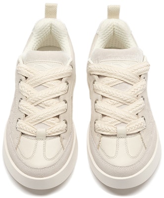 (Women) Li-Ning 1990 'Pearl White' ALFS178-2 Lookbook (Women) Li-Ning 1990 'Pearl White' ALFS178-2