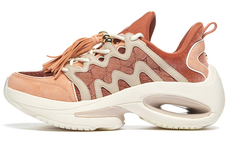 (Women) Li-Ning 1990 'Red Brown Dance' ALJS080-4