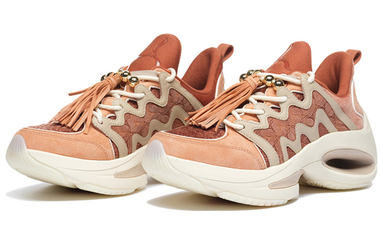 Order (W) Li-Ning 1990 'Merah Coklat Tarian' ALJS080-4