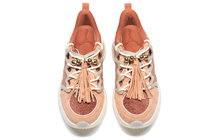 Lookbook (W) Li-Ning 1990 'Merah Coklat Tarian' ALJS080-4