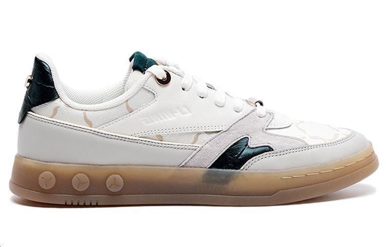 Order (W) 李宁 1990 白绿时尚休闲鞋 ALFR124-3