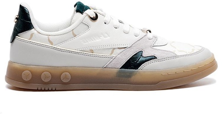 (W) 李宁 1990 白绿时尚休闲鞋 ALFR124-3 Order (W) 李宁 1990 白绿时尚休闲鞋 ALFR124-3