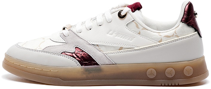 (W) Li-Ning 1990 'Blanco Rojo Marrón Claro' ALFR124-4 Buy (W) Li-Ning 1990 'Blanco Rojo Marrón Claro' ALFR124-4