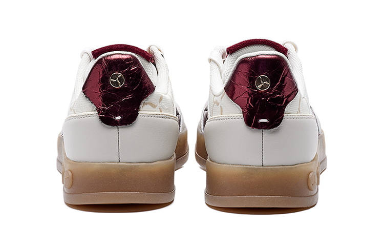 Shop (W) Li-Ning 1990 'Blanco Rojo Marrón Claro' ALFR124-4