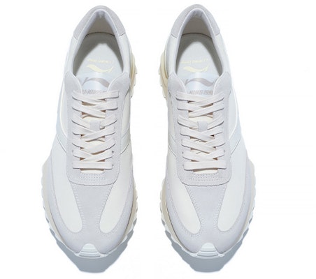 (W) Li-Ning 1990 'Zheng Rong Retro Klasik Jogger - Putih Pudar Rendah' ALJT042-3 Lookbook (W) Li-Ning 1990 'Zheng Rong Retro Klasik Jogger - Putih Pudar Rendah' ALJT042-3