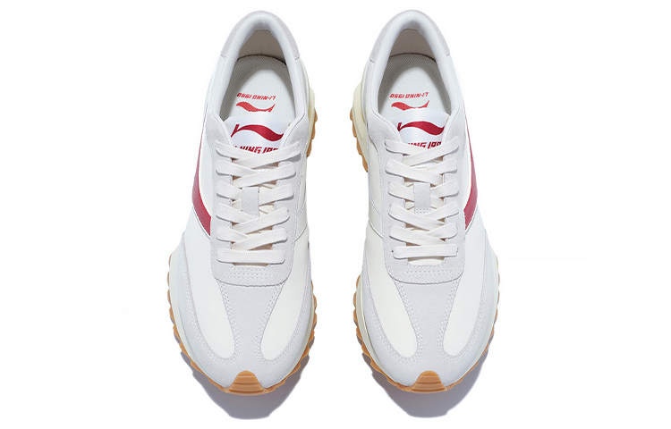 Lookbook (W) Li-Ning 1990 'Zhengrong Putih Merah' ALJT042-1