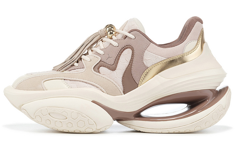 (Women) Li-Ning 1990 Classic 'Lightweight Bouncy Low Top Tan' ALFT016-1