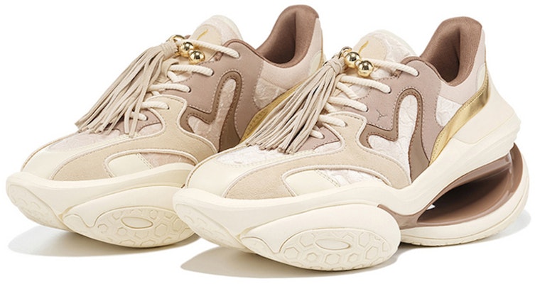 (W) Li-Ning 1990 Classic 'Ringan Anjal Rendah Coklat Tan' ALFT016-1 Order (W) Li-Ning 1990 Classic 'Ringan Anjal Rendah Coklat Tan' ALFT016-1