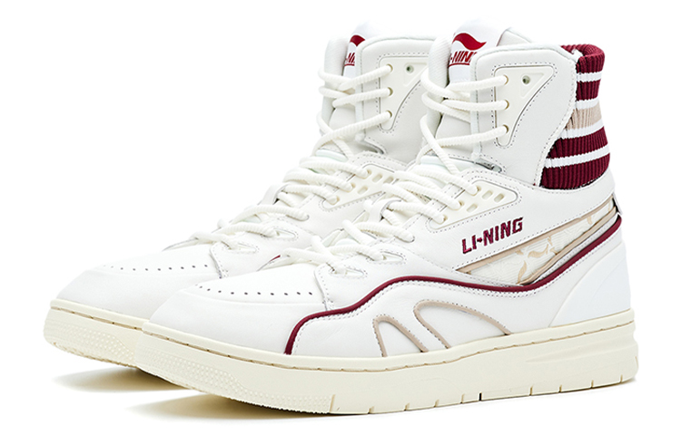 Lookbook (W) Li-Ning 1990 High 'Borgoña Intenso' ALFR130-2