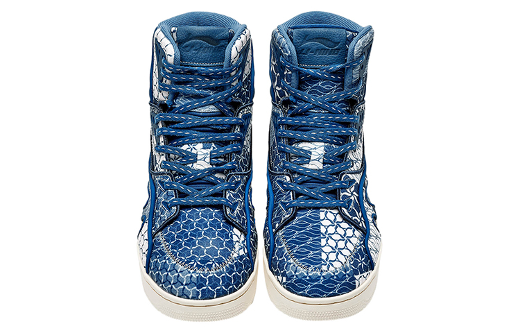 Lookbook (W) Li-Ning 1990 High ''Strait Blue'' Scarpe Sneakers ALFR092-1