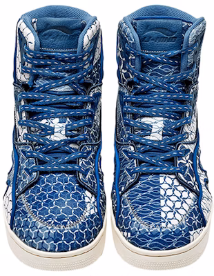 (Women) Li-Ning 1990 High 'Strait Blue' ALFR092-1 Lookbook (Women) Li-Ning 1990 High 'Strait Blue' ALFR092-1