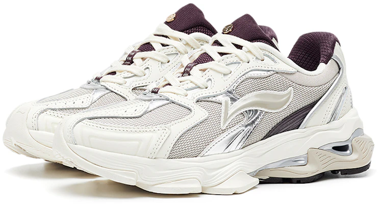 (W) Li-Ning 1990 Low ''Beige'' Sneakers ALFR144-1 Order (W) Li-Ning 1990 Low ''Beige'' Sneakers ALFR144-1
