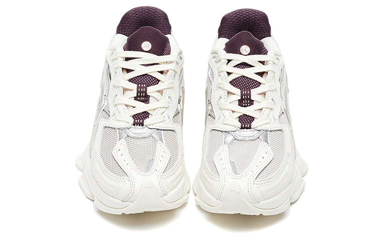 Lookbook (W) Li-Ning 1990 Low ''Beige'' Sneakers ALFR144-1
