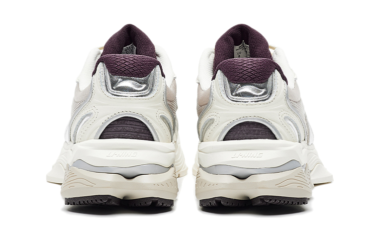 Shop (W) Li-Ning 1990 Low ''Beige'' Sneakers ALFR144-1
