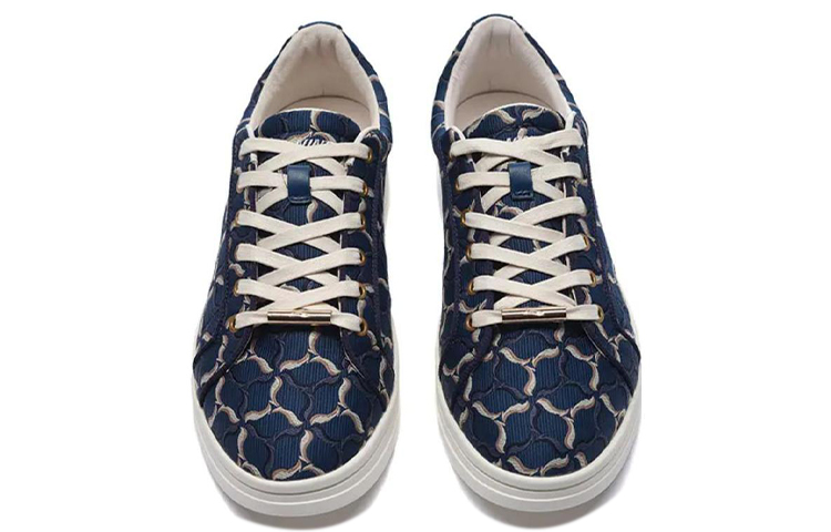 Lookbook (W) Li-Ning 1990 Low 'Kenyamanan Fashion Biru Tua' ALFR132-3