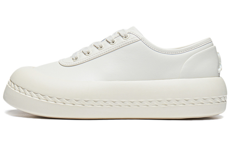 Buy LI-NING 1990 迷鏈 防滑耐磨輕便 低筒 板鞋 女款 米白