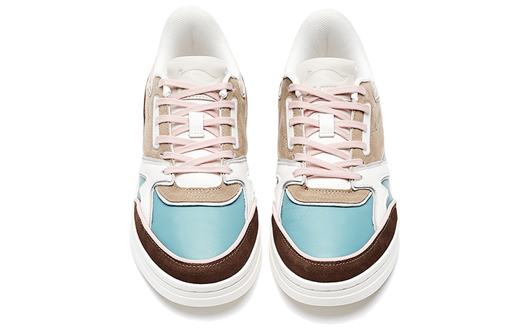 Lookbook (W) 리닝 1990 레트로 로우 '브라운 트렌드' (50 characters) ALFR186-2