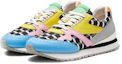 Lookbook (W) Li-Ning 1990 Retro Low ''Colorblock'' Sneakers ALFR201-1