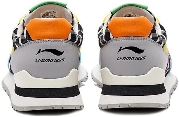 (W) Li-Ning 1990 Retro Low ''Colorblock'' Sneakers ALFR201-1 Purchase (W) Li-Ning 1990 Retro Low ''Colorblock'' Sneakers ALFR201-1
