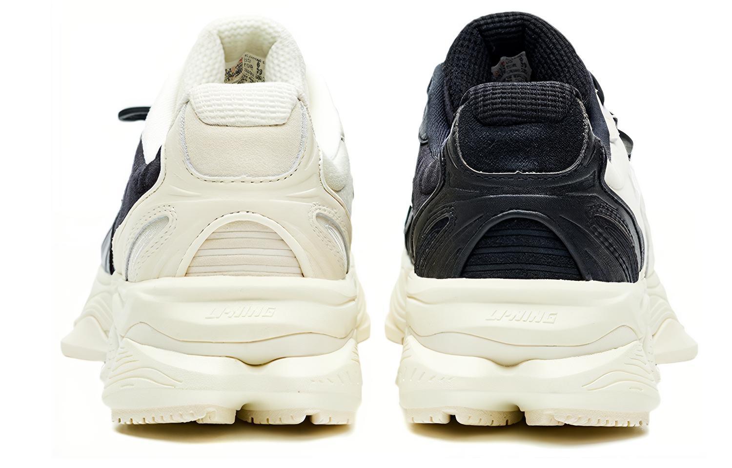 (W) Li-Ning 1990 Retro Running 'Black White' 圖 4