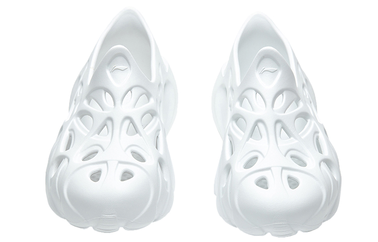 Lookbook (W) 李宁 1 Badfive 快速恢复拖鞋 '白色' ABTR004-1