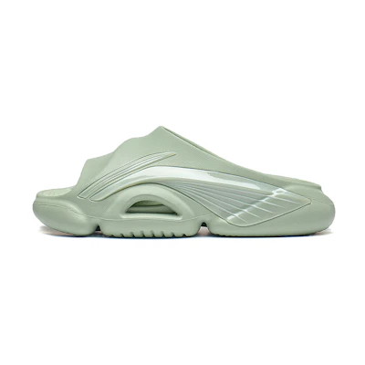 (W) Li-Ning 1 Badfive Slides 'Light Green'
