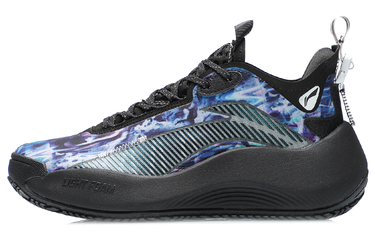(Women) Li-Ning 1 BadFive Street Sole 'Black Blue Multi' AGBR002-5