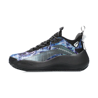(W) Li-Ning 1 BadFive Street Sole 'Black Blue Multi'