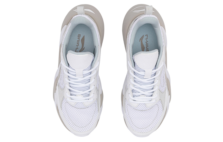 Shop (W) Chaussures d''entraînement Li-Ning 24H ''Blanc Gris'' AFPQ038-2