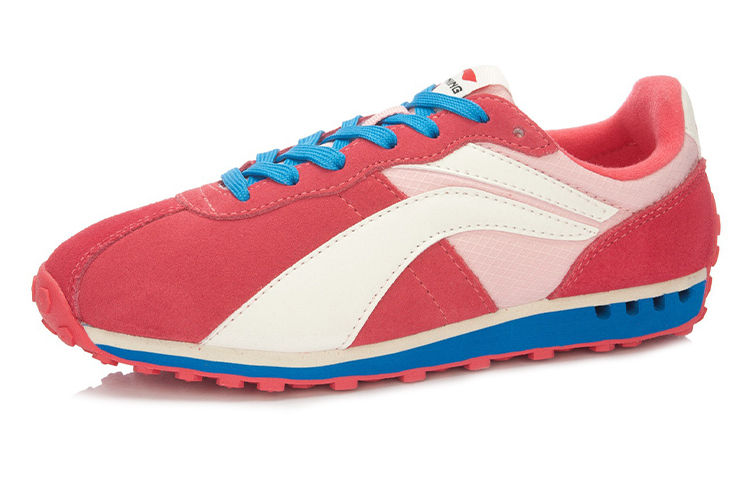 Order (W) Li-Ning 3KM II Low ''Rood Wit Roze'' ALCJ118-5