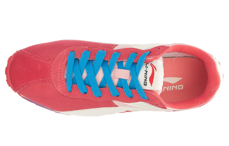 Lookbook (W) Li-Ning 3KM II Low 'Rojo Blanco Rosa' ALCJ118-5