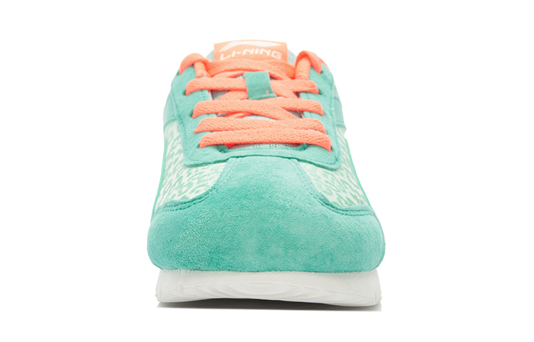 Shop (W) Li-Ning 3KM Light Low ''Grün Orange'' Sneakers ALCK078-2