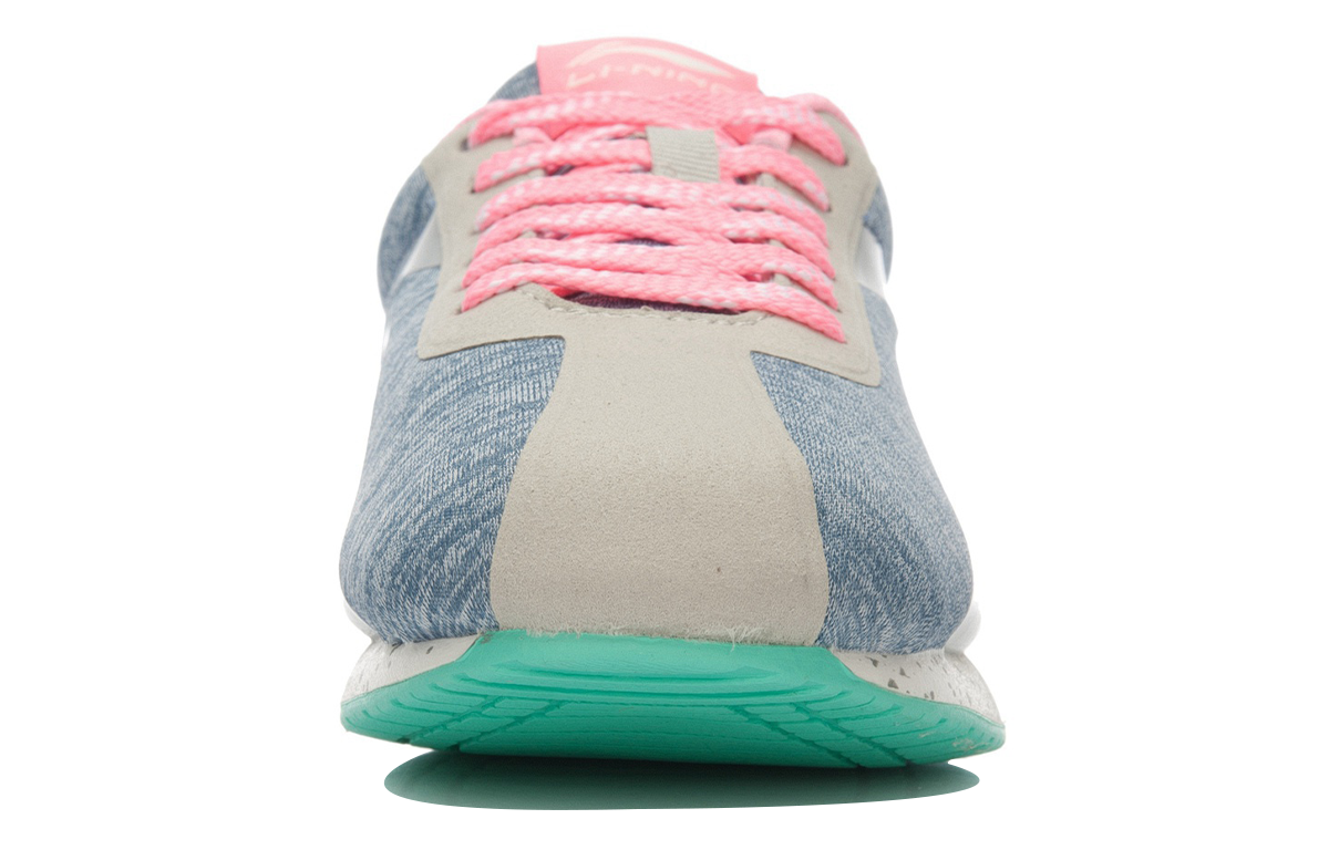 Shop (W) Li-Ning 3KM LNC Low ''Gris Rose Vert'' ALCL008-1