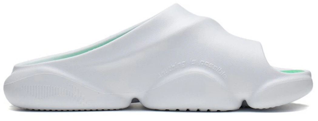 (W) Li-Ning 8 PE Courtside Ciabatte Sportive ''Bianco Verde'' ABTS010-14 Order (W) Li-Ning 8 PE Courtside Ciabatte Sportive ''Bianco Verde'' ABTS010-14