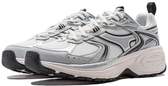 (W) 李寧92「シシ ホワイトシルバー」 AGCU034-1 Lookbook (W) 李寧92「シシ ホワイトシルバー」 AGCU034-1