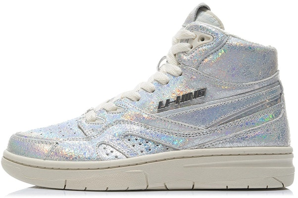 (Women) Li-Ning 937 Deluxe Hi 'Silver Retro Basketball' AGBR080-2 Buy (Women) Li-Ning 937 Deluxe Hi 'Silver Retro Basketball' AGBR080-2