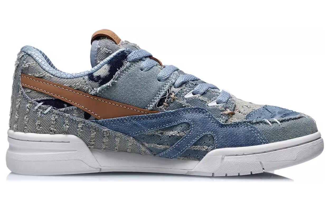 Order (W) Li-Ning 937 Deluxe Low 'Biru Jeans' AGBR050-3