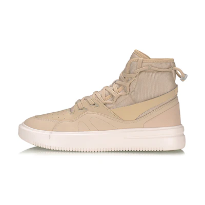 (W) Li-Ning 937 Mix Hi 'Winterized Retro Basketball Tan'